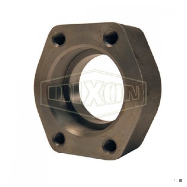 Dixon CODE 61 HYD 4-BOLT FLAT FACE FLANGE CS PIPE C61611616PSW - main